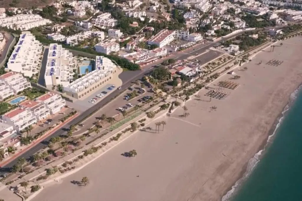 Magnifico Apartamento Nuevo En 1ª Linea De Playa Mojácar